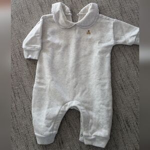 GAP Light Gray Baby Footie